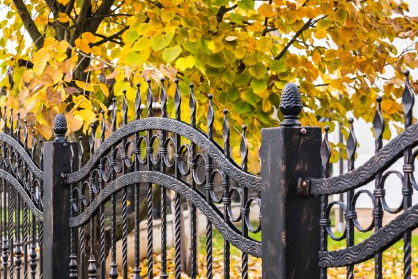 Wrought Iron Fence Washing in Riverside