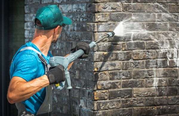 Brick Wall Cleaning in Riverside
