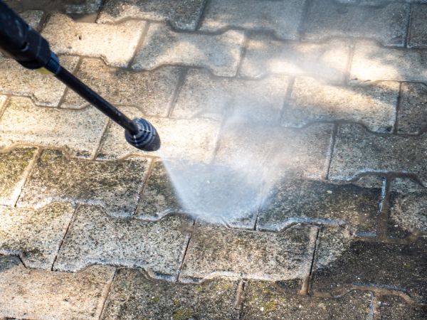 Paver Pressure Washing in Riverside