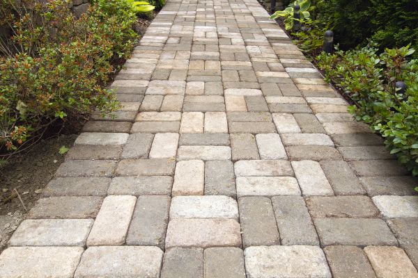 Paver Walkway Cleaning in Riverside